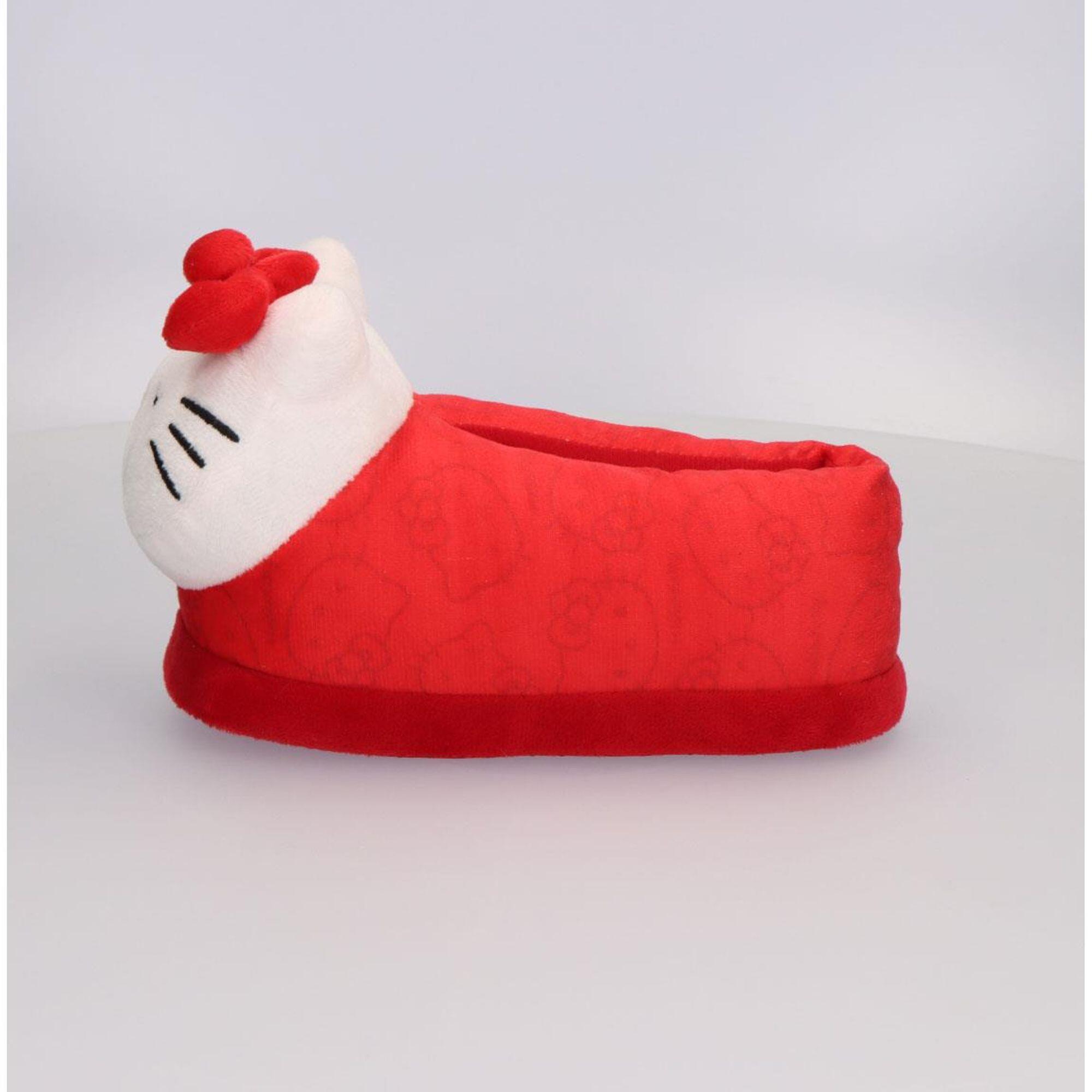 Chaussons enfants CERDÁ Hello Kitty 3D rouge, intérieur doux 4/5