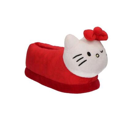 Chaussons enfants CERDÁ Hello Kitty 3D rouge, intérieur doux