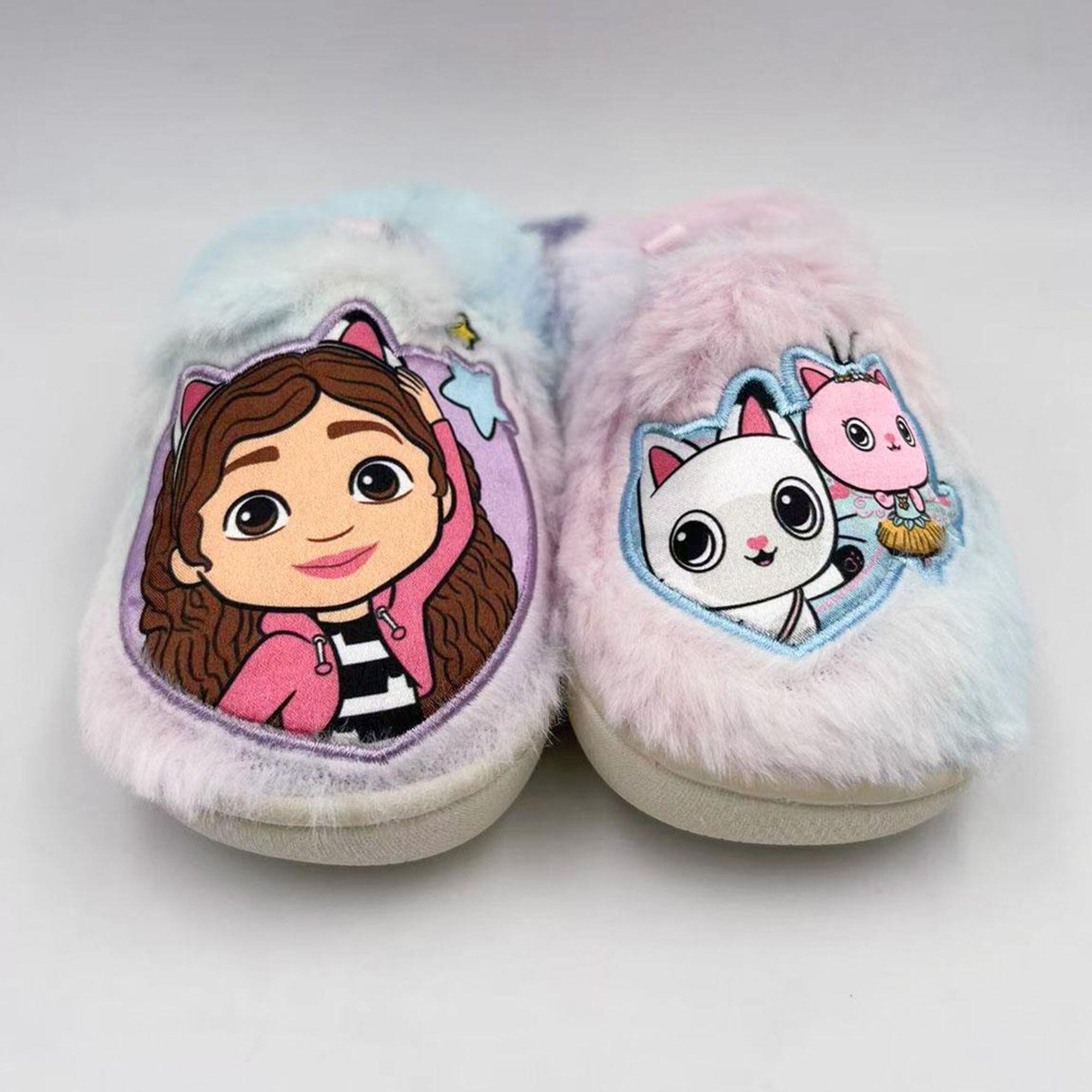 Chaussons style ballerine Gabby's Dollhouse, polyester rose, sans lacets 2/7