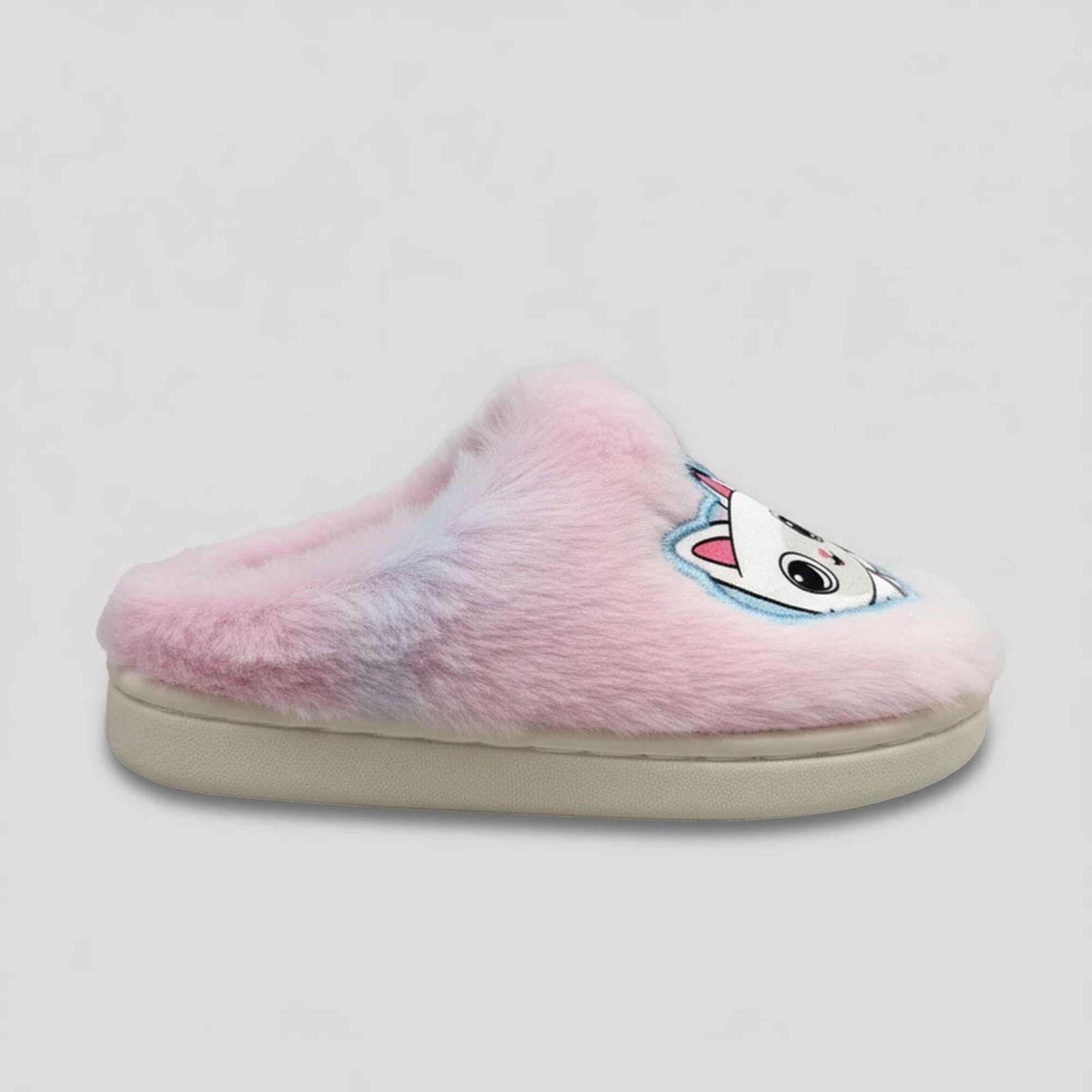 Chaussons style ballerine Gabby's Dollhouse, polyester rose, sans lacets 7/7