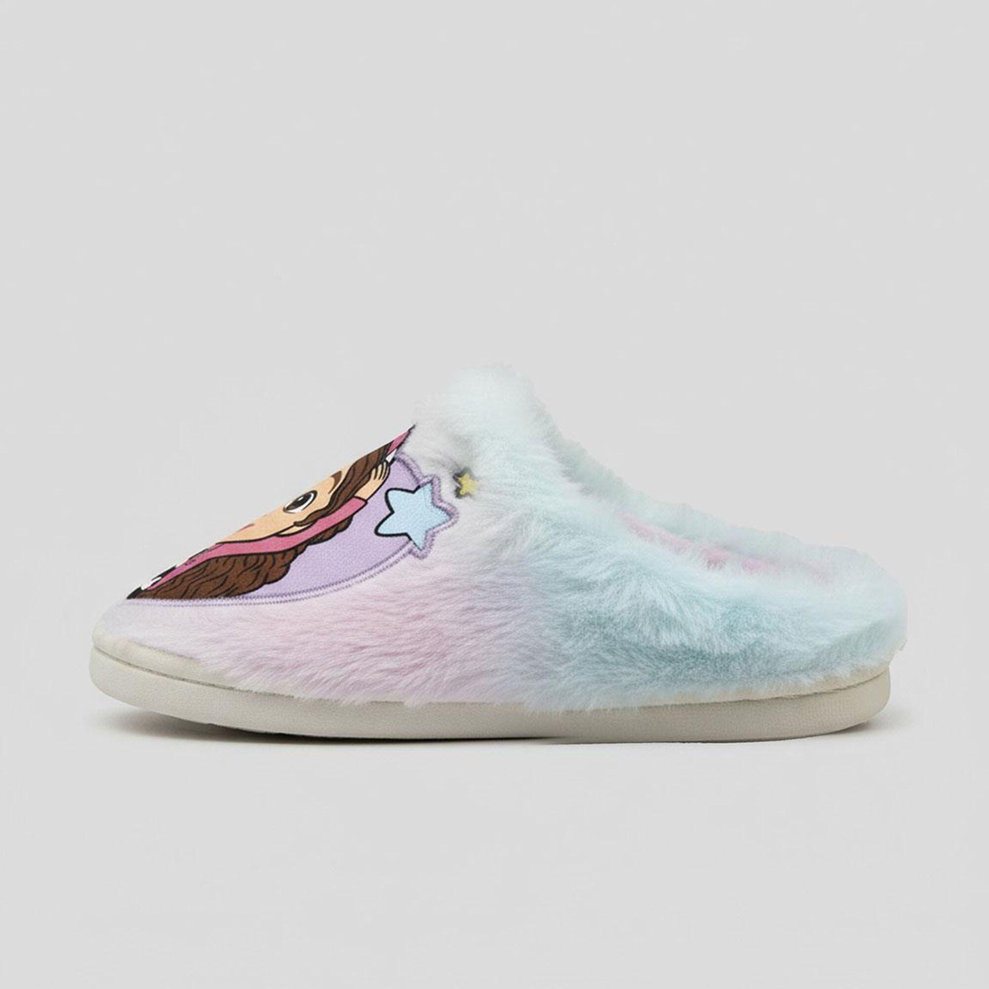 Chaussons style ballerine Gabby's Dollhouse, polyester rose, sans lacets 5/7