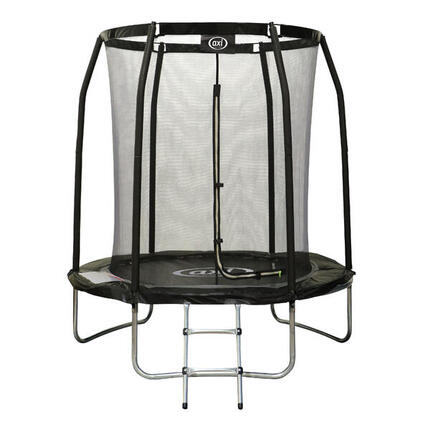 Trampolina naziemna – AXI Houston – Ø 180 cm – drabinka, siatka