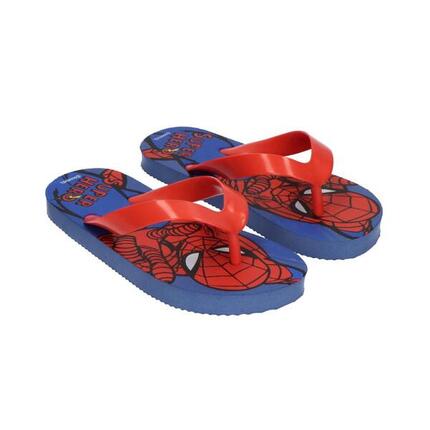 Chanclas infantiles Spider-Man Marvel, tira en Y, plantilla estampada