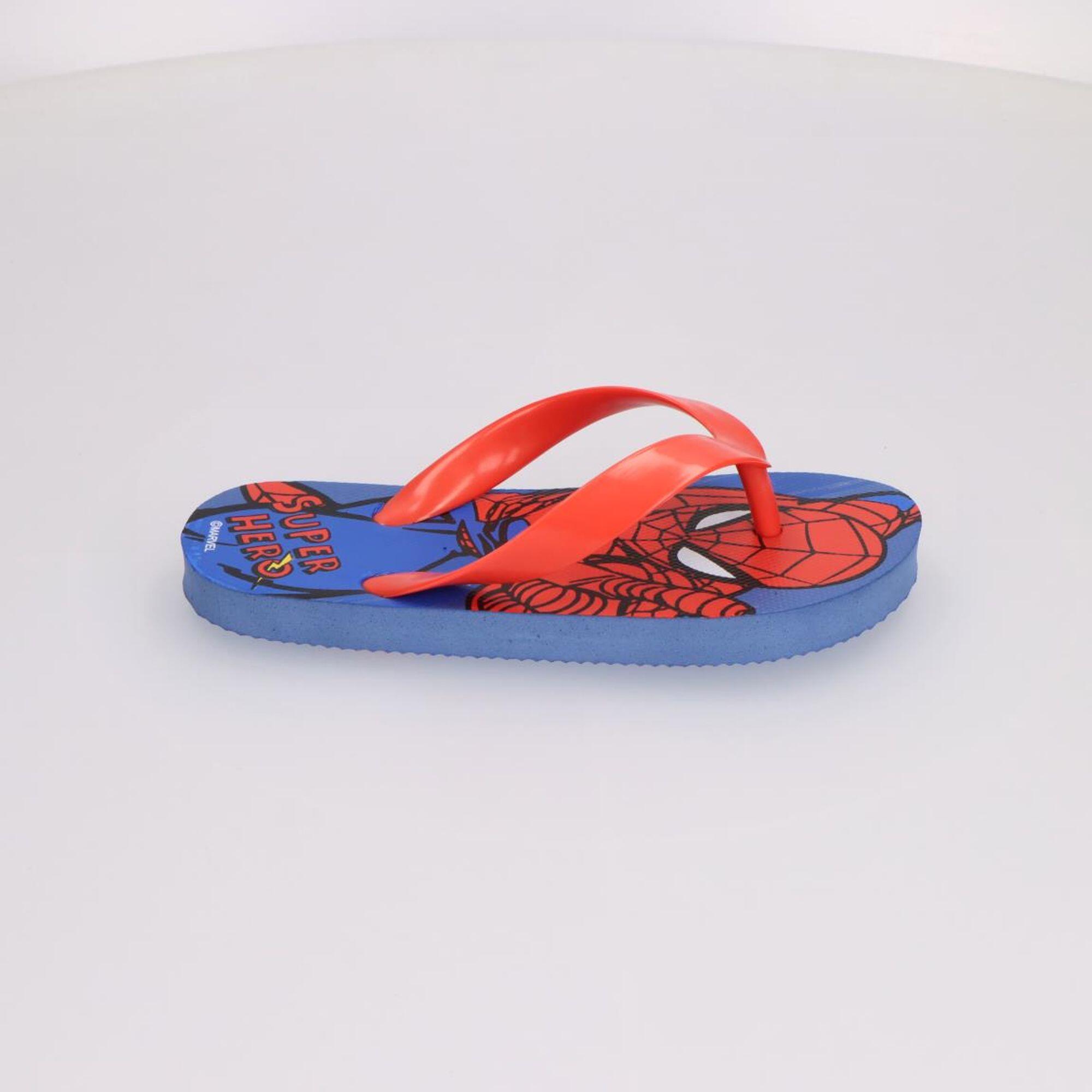 Tongs enfant Spider-Man Marvel, bride en Y, semelle intérieure imprimée 2/7