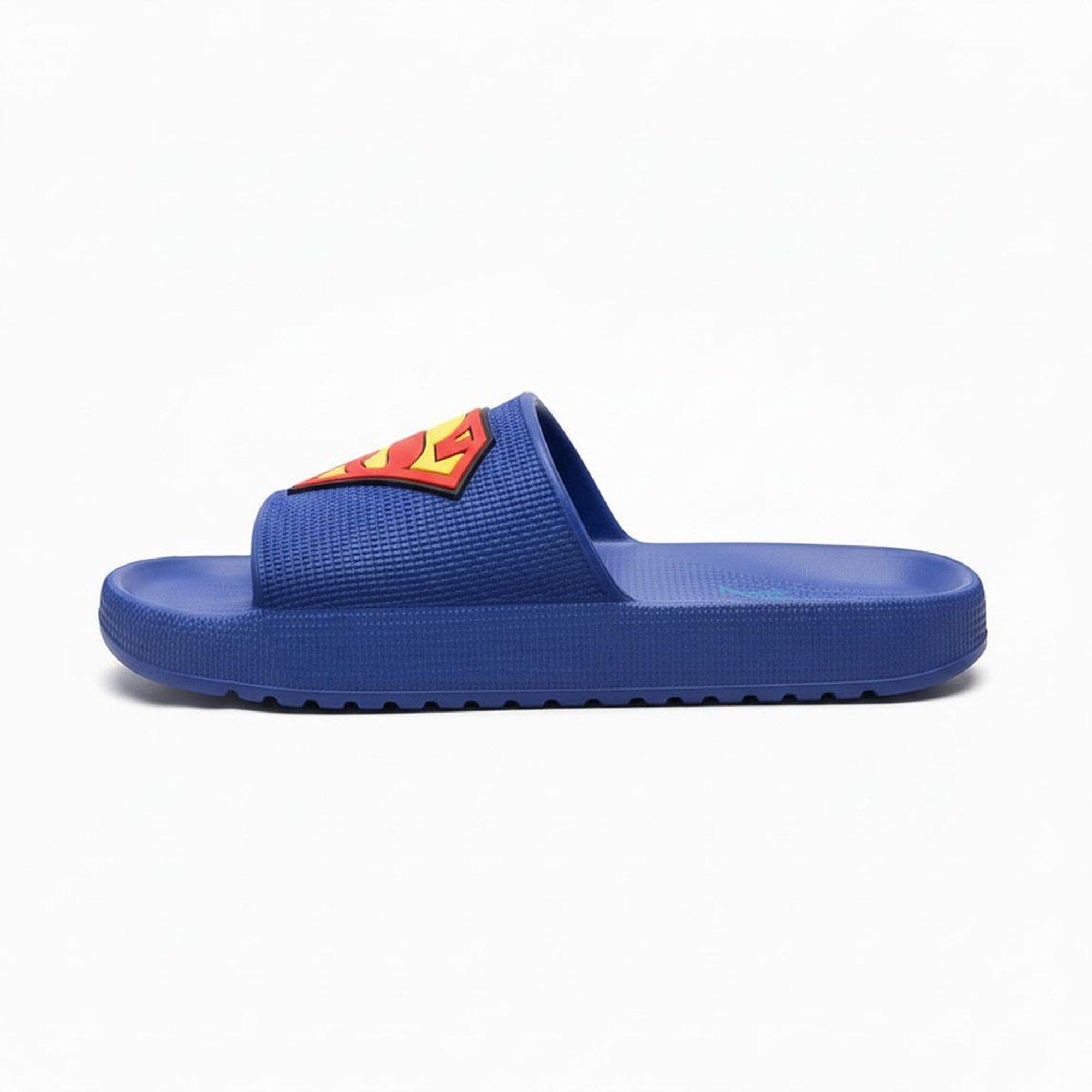 Ciabatte bambini Superman in EVA, cinturino largo con logo in rilievo 4/7