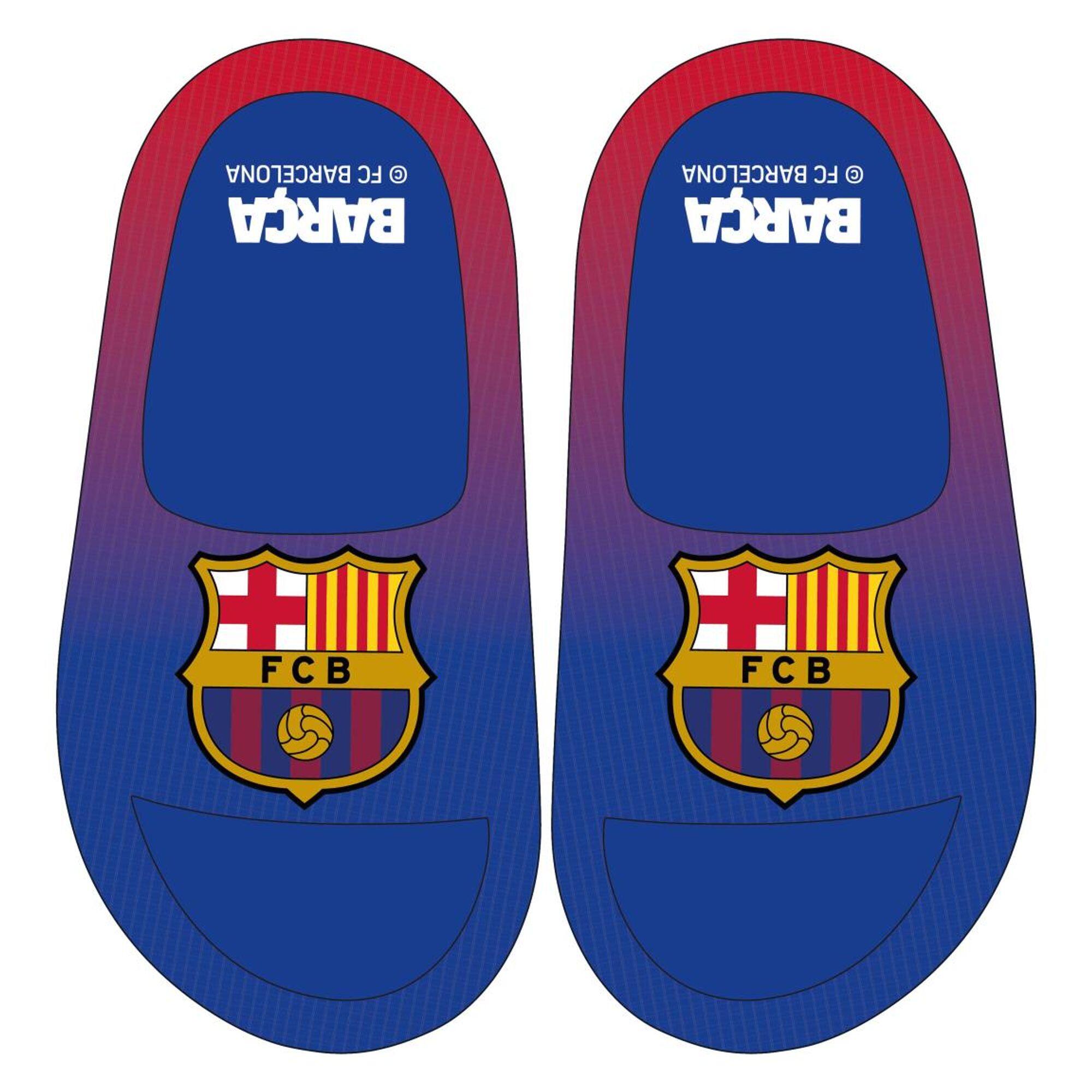 EVA-Pantolette FC Barcelona mit Wappen 2/6