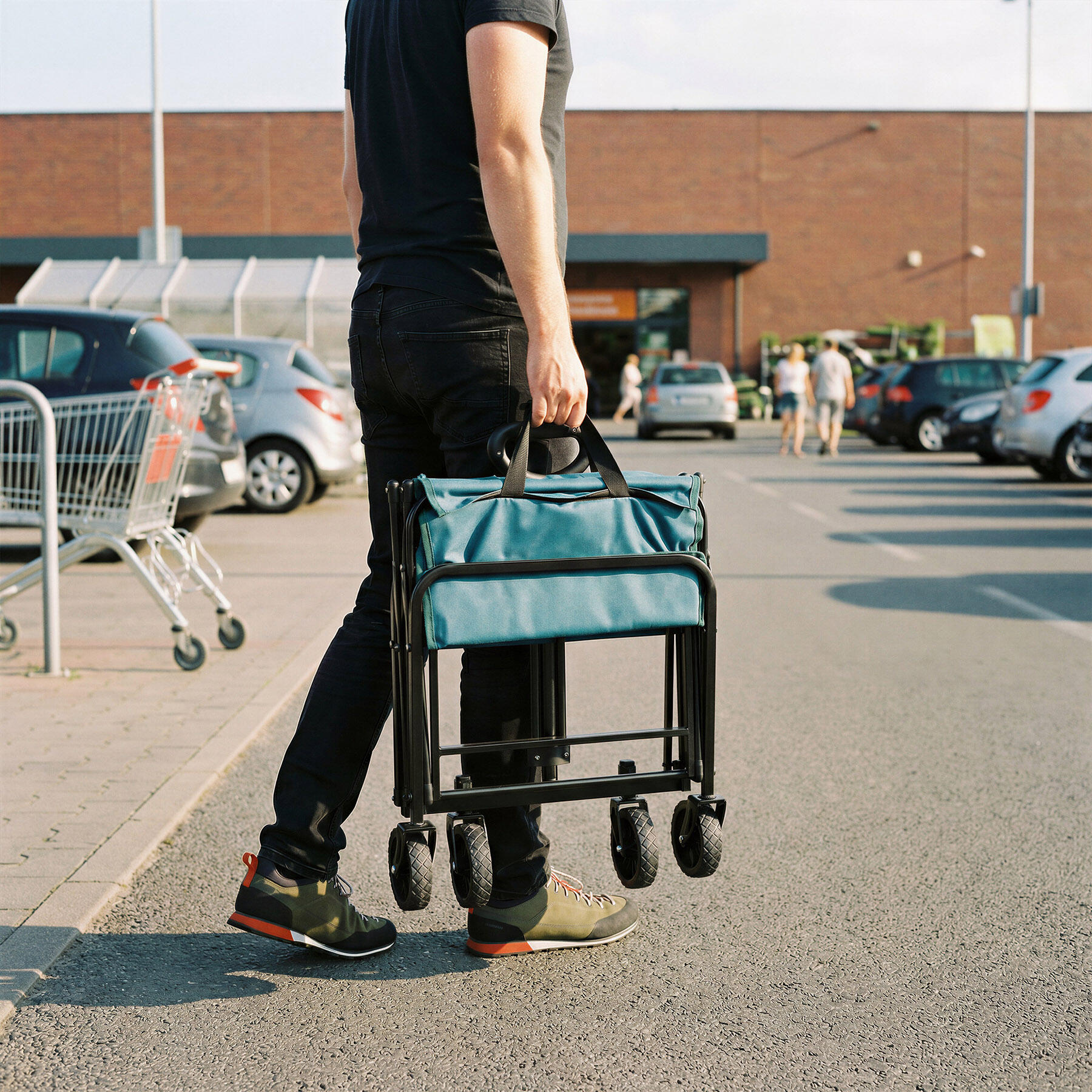 Chariot de voyage pliable 70 L Nils Camp 7/7