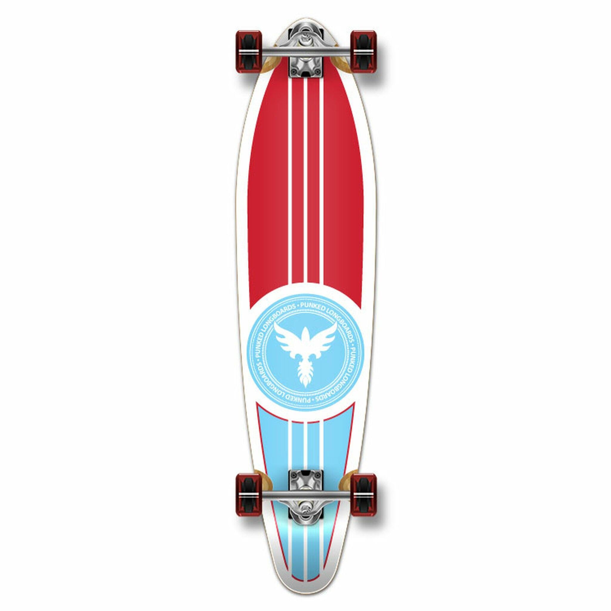 YOCAHER - Patineta Larga Kicktail Completa - Patriot 1/3