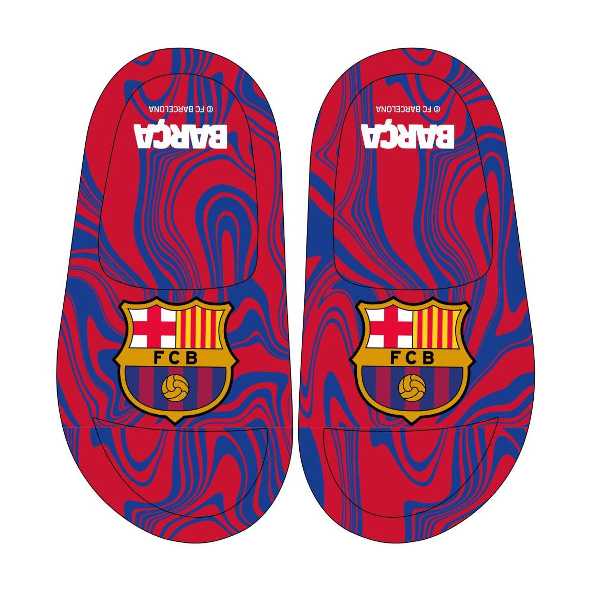 Ciabatte tipo pala in EVA FC Barcelona con stemma 2/6