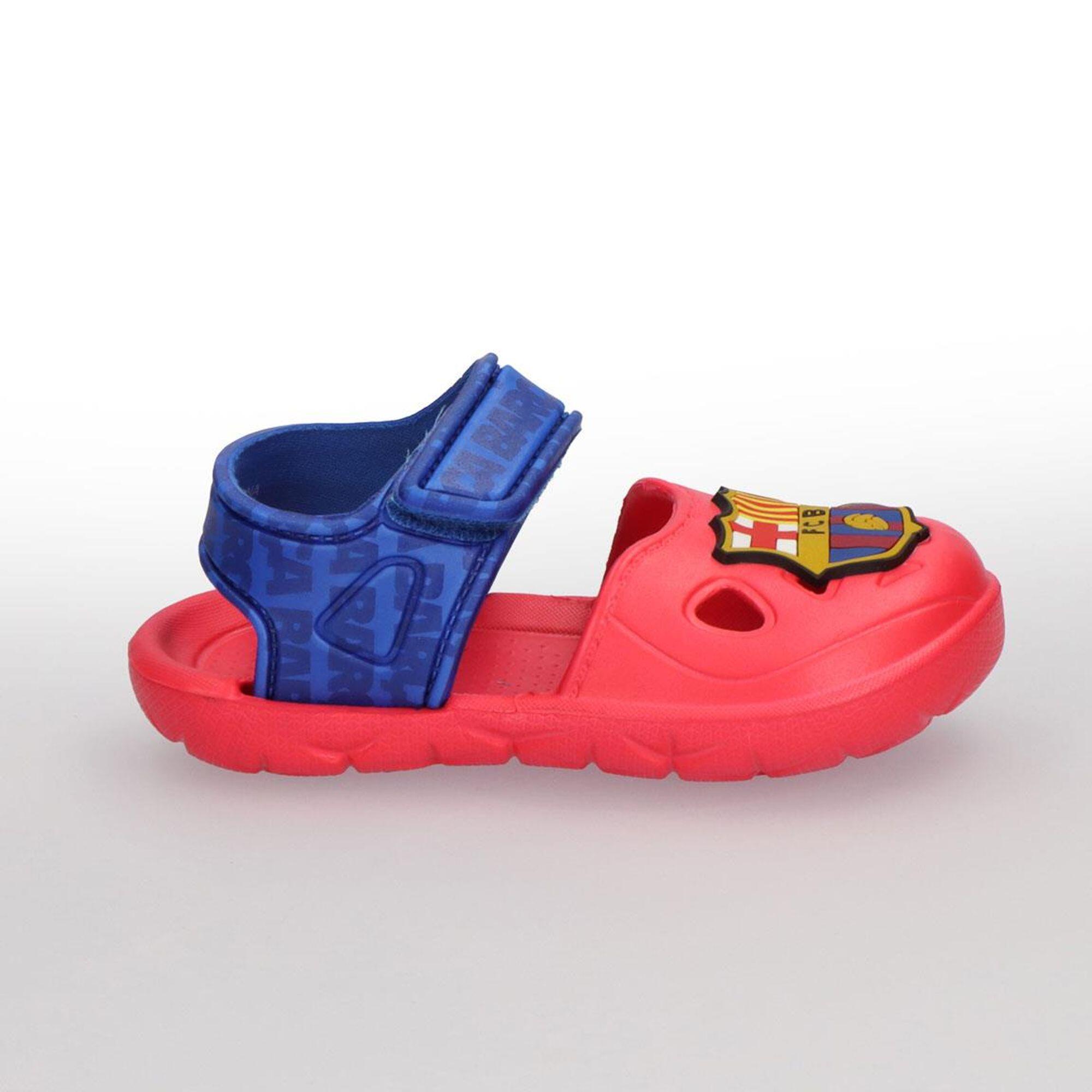 Sandales de plage enfant EVA FC Barcelona avec blason 2/7