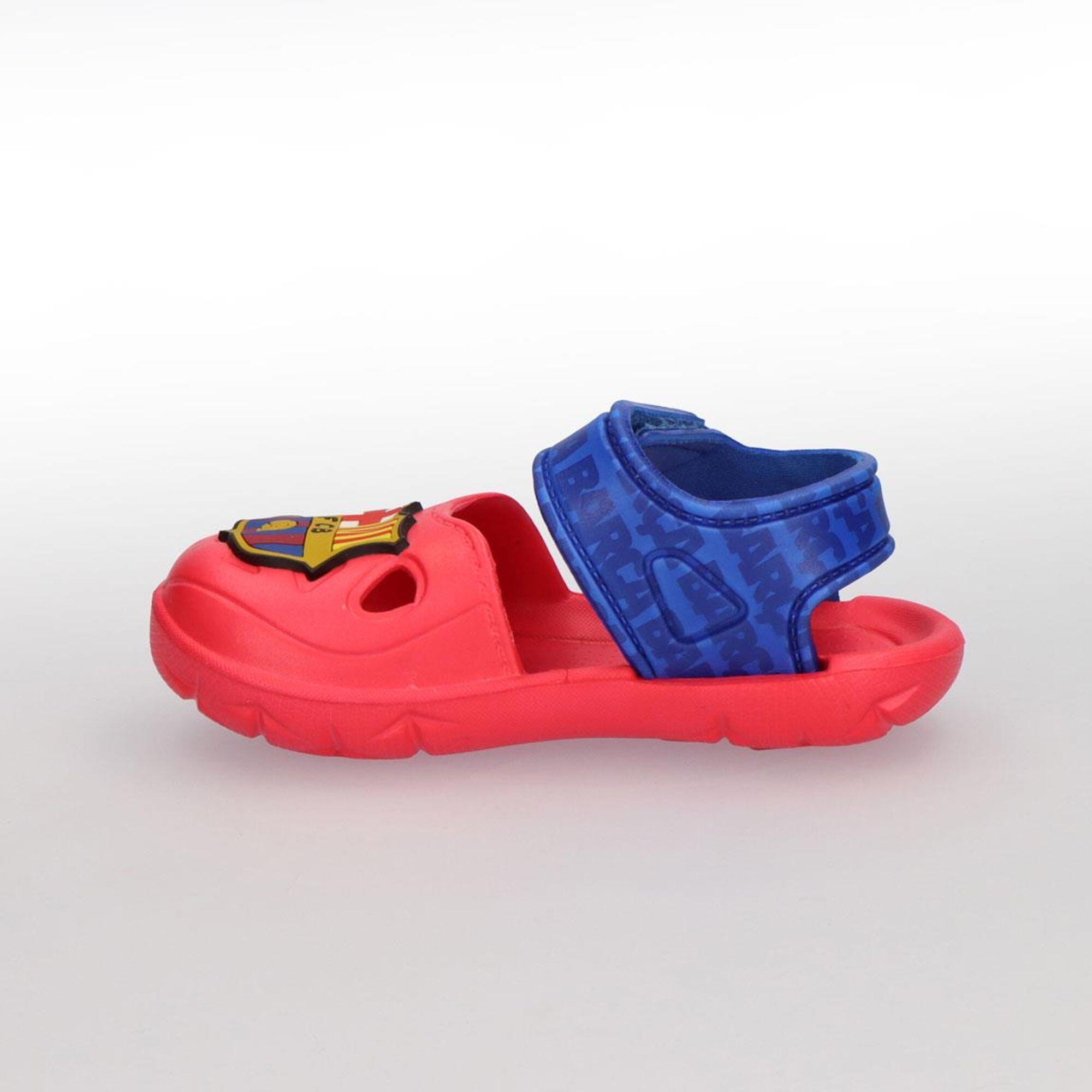 Sandales de plage enfant EVA FC Barcelona avec blason 4/7