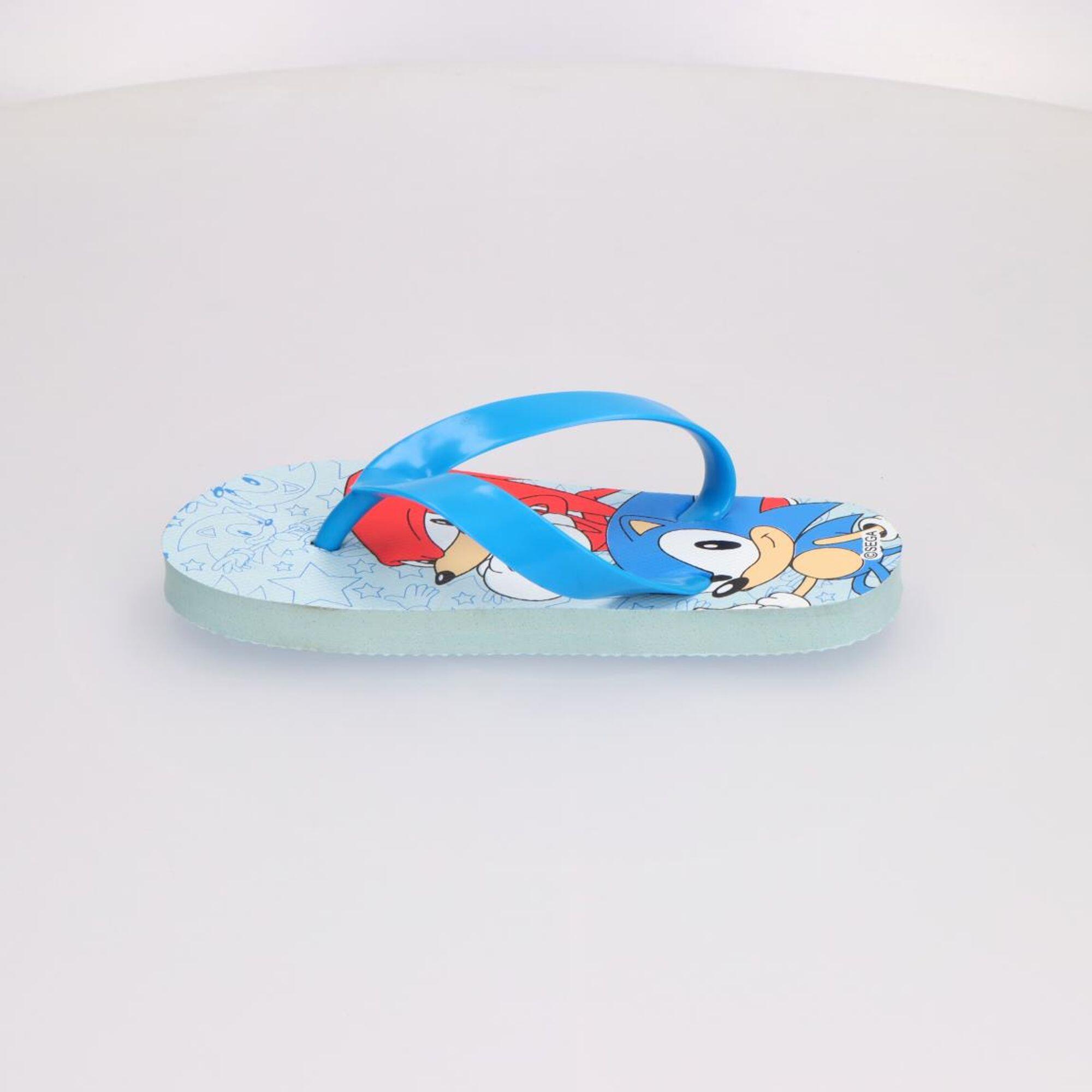 Ciabatte bambini Sonic CERDÁ - flip flop stampato, cinturino a Y, EVA 4/6
