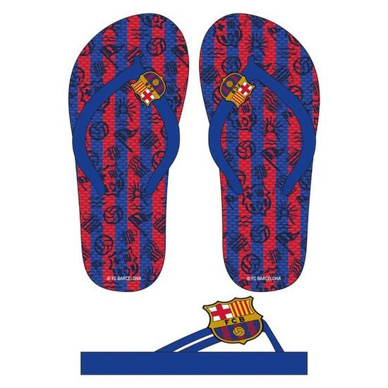 CERDÁ Chanclas infantiles FC Barcelona, suela ligera