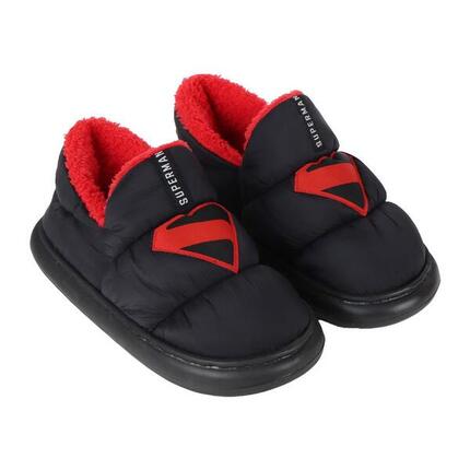 Chaussons ouverts Superman enfant - doublure douce et semelle antidérapante