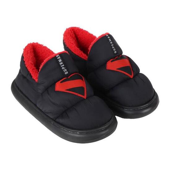 Chaussons ouverts Superman enfant - doublure douce et semelle antidérapante