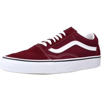 Sneakers vans old skool, rood, mannen