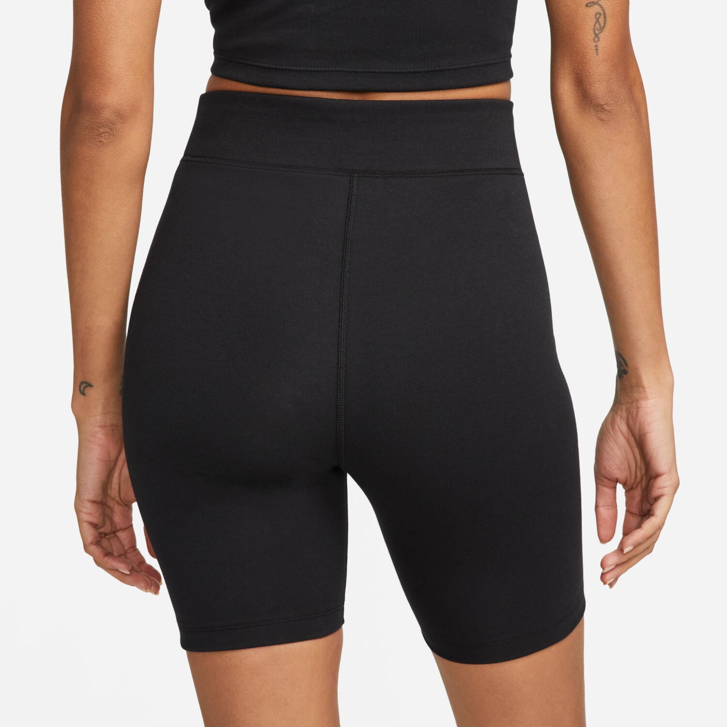 Short Femmes Nike Sportswear Classics High-Waisted noir 2/3