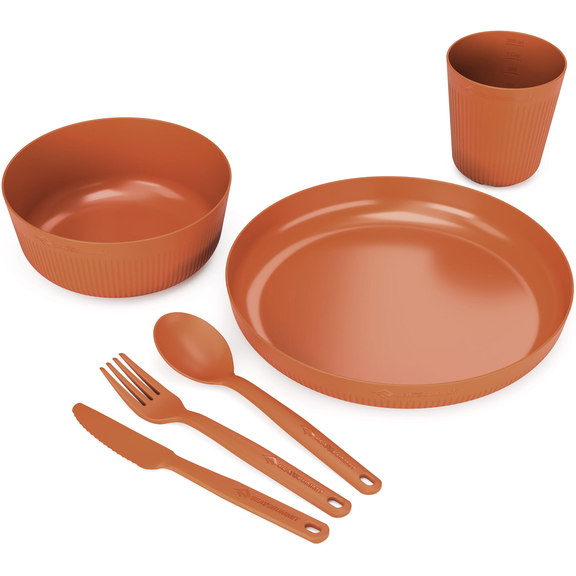 Geschirrset Camp Dinnerware 6 pak Burnt 2/3