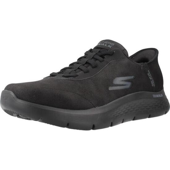 Zapatillas Skechers Go Walk Flex - Smooth Motion, Negro, Hombre