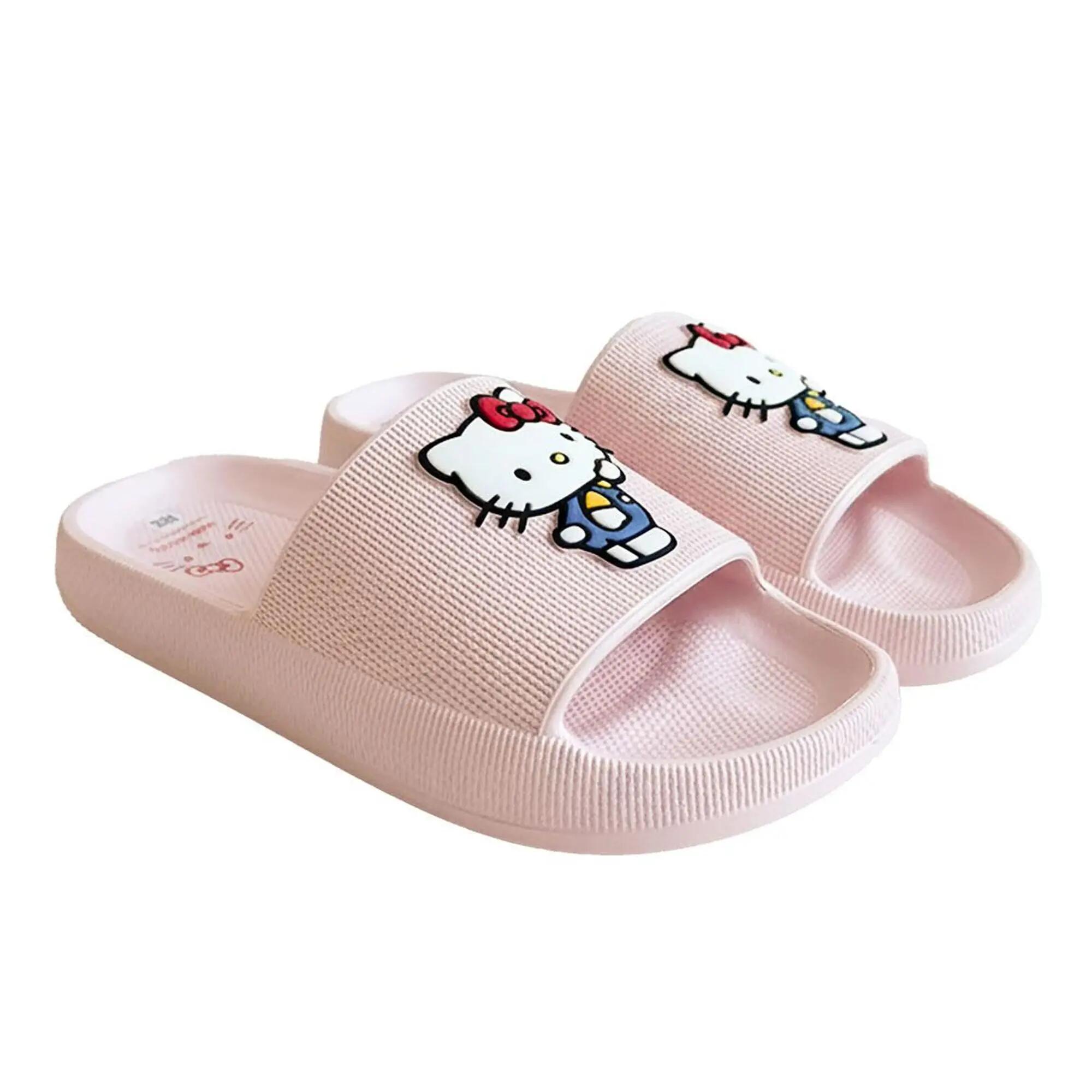 Chanclas de Pala Niños Hello Kitty de EVA Antideslizantes Rosas 3/6