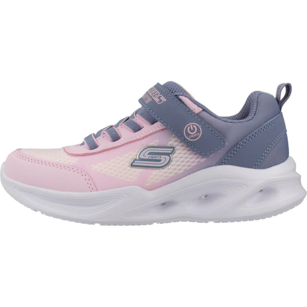 Ténis Skechers Modelo Sola Glow Cor Rosa 2/5