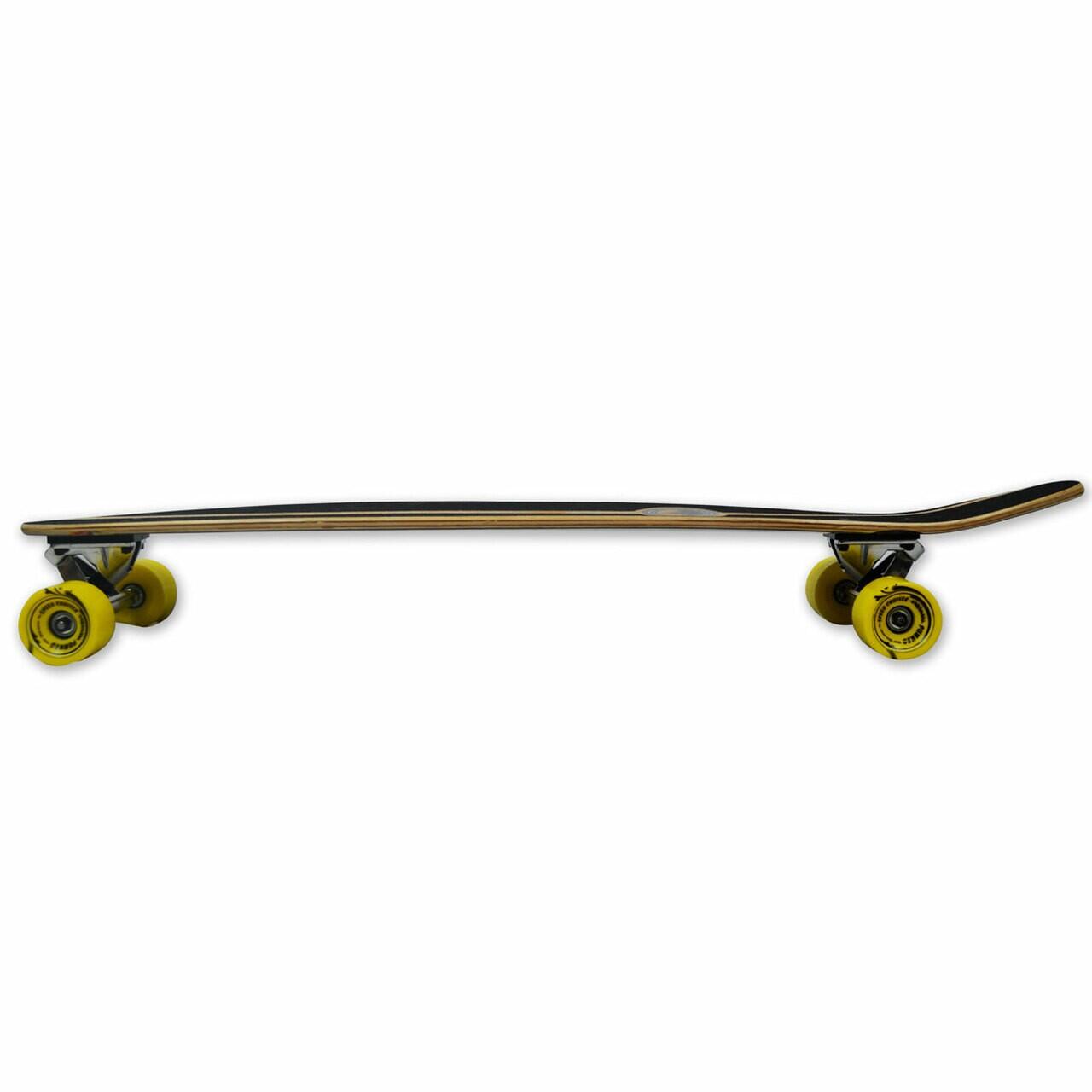YOCAHER - Skate Longboard Kicktail Completa - VW Red Beatle 3/4