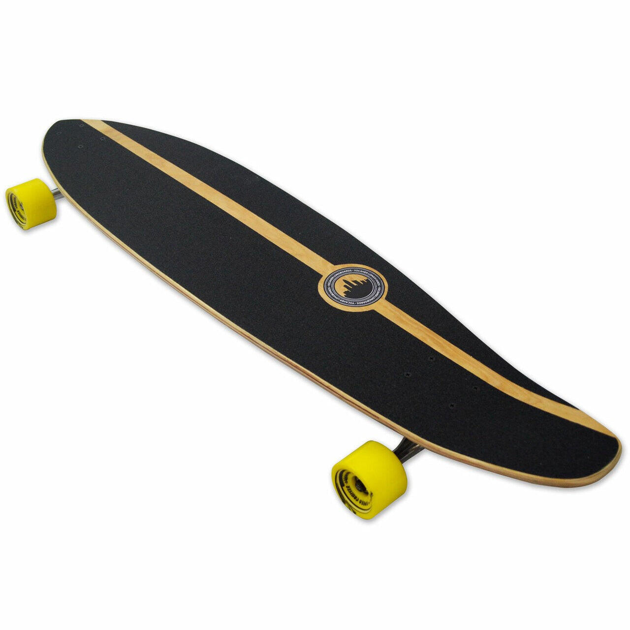 YOCAHER - Skate Longboard Kicktail Completa - VW Red Beatle 2/4