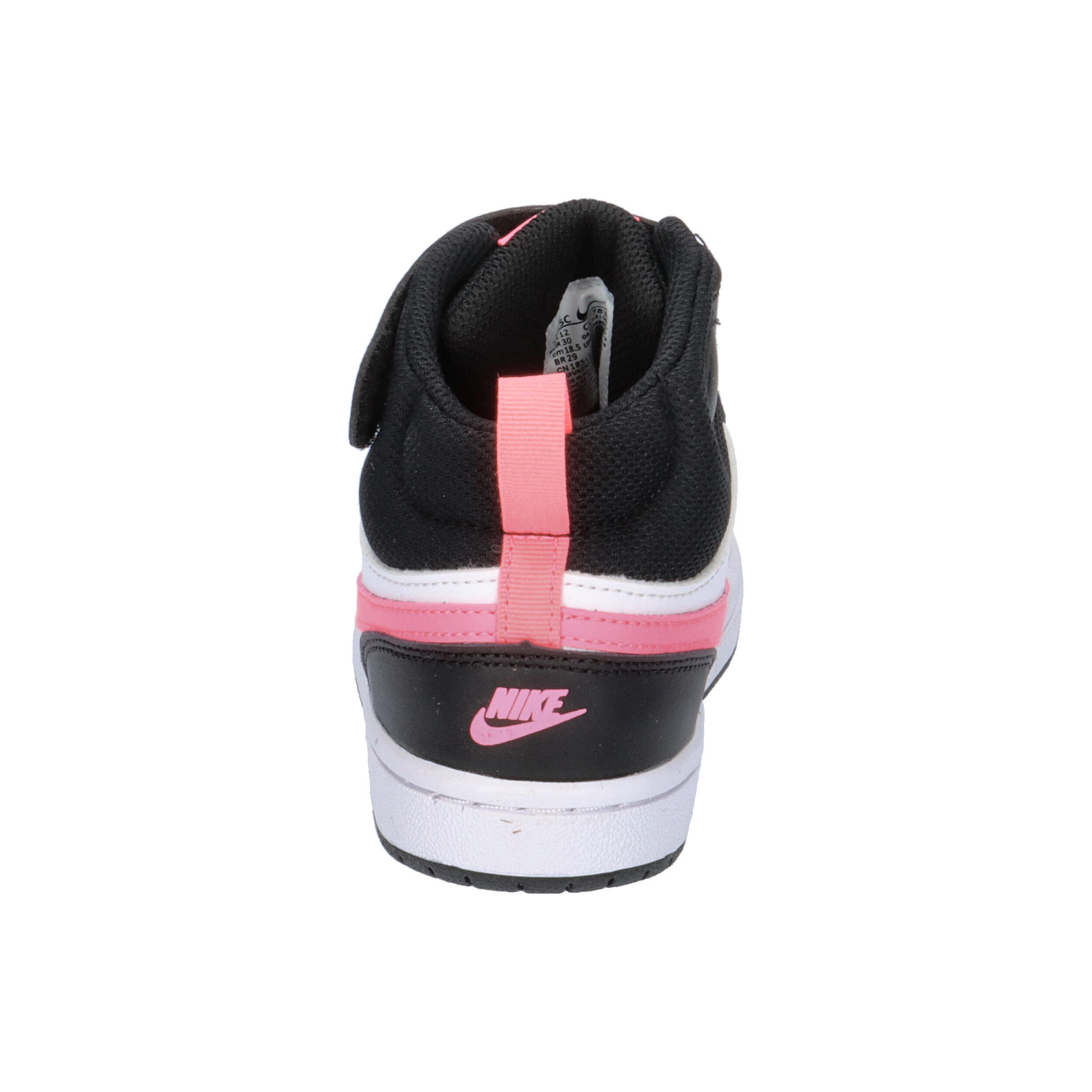 Chaussures Enfants Nike Court Borough 2 noir 5/7