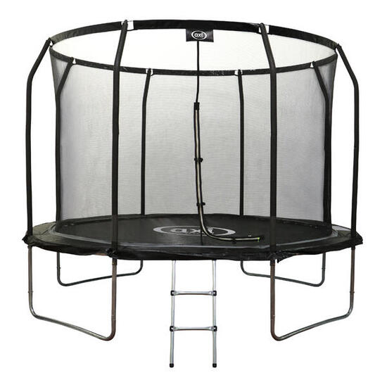 Trampolina naziemna – AXI Houston – Ø 180 cm – drabinka, siatka