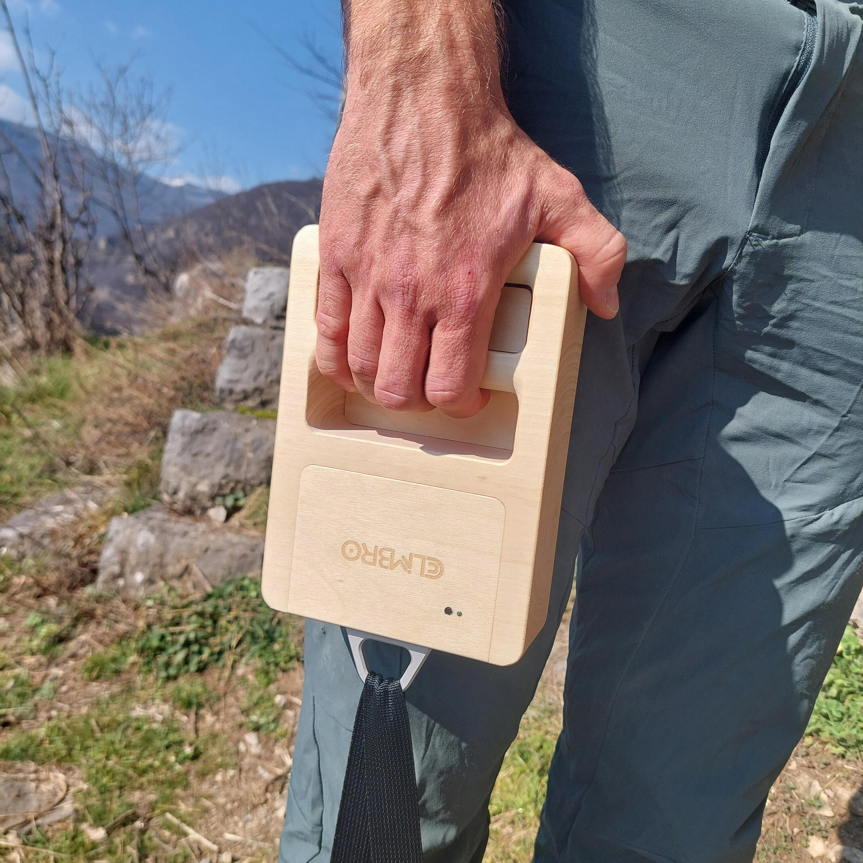 Climbro Mini - Appareil Fingerstrength test et entraînement grimpeurs 5/8