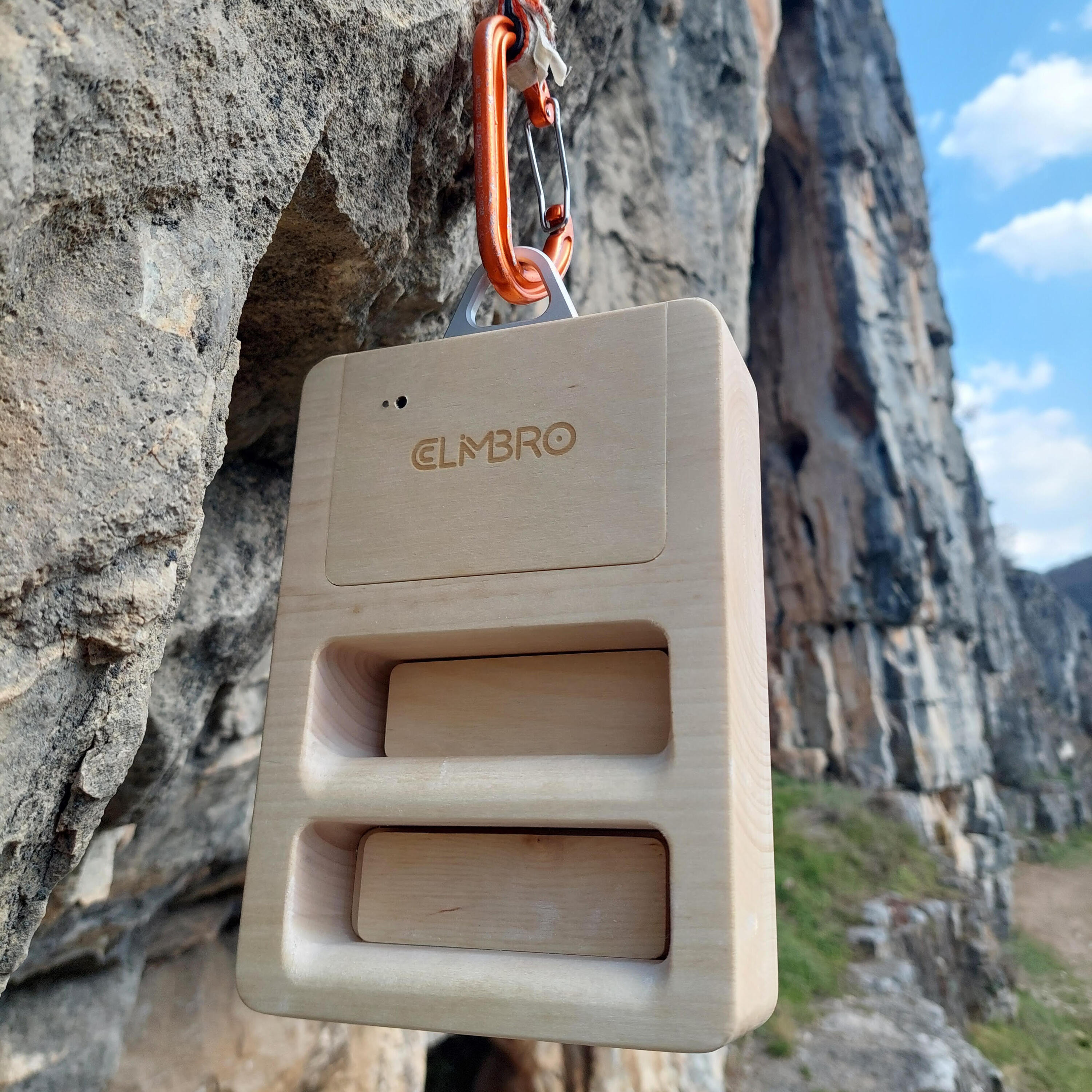 Climbro Mini - Appareil Fingerstrength test et entraînement grimpeurs 7/8