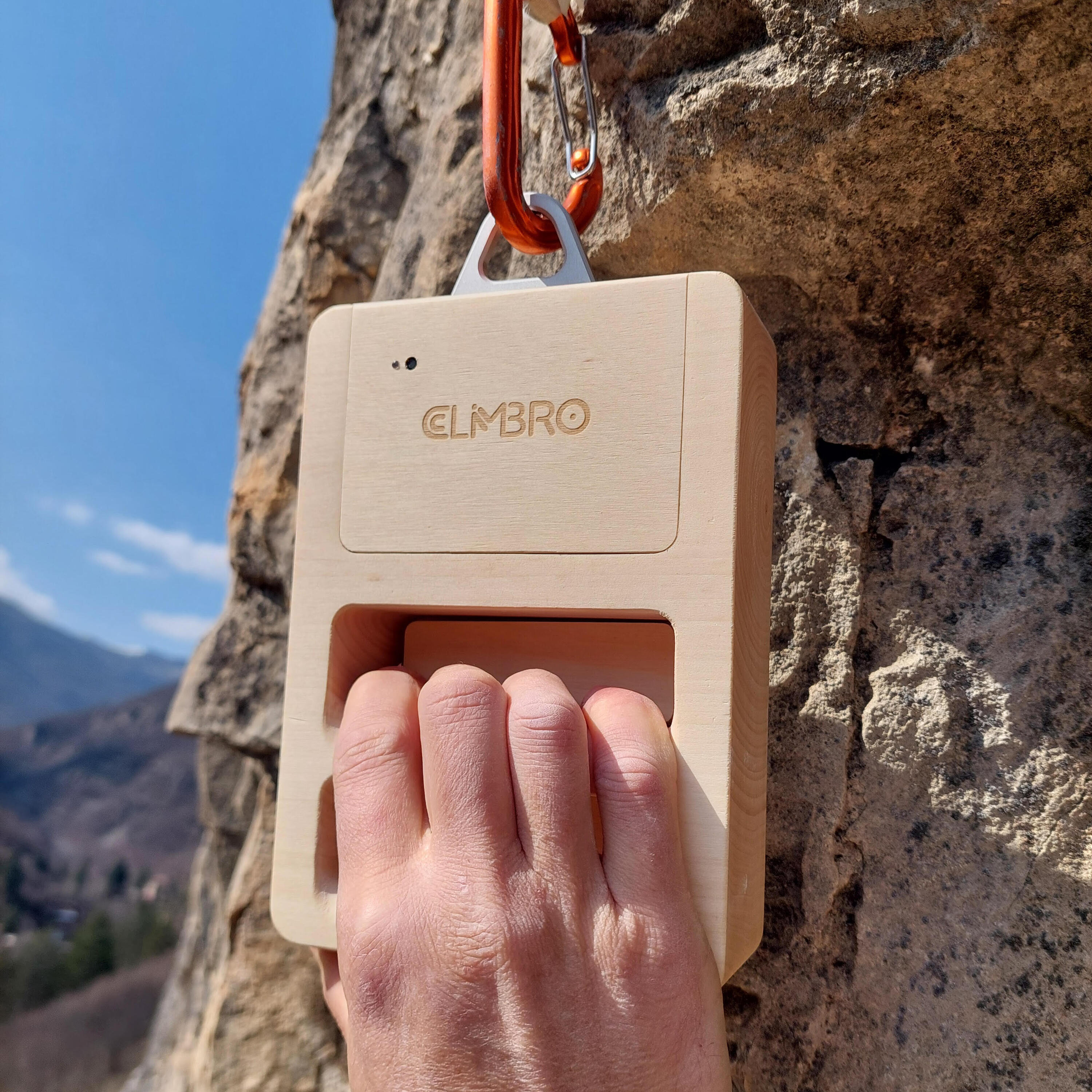 Climbro Mini - Appareil Fingerstrength test et entraînement grimpeurs 6/8