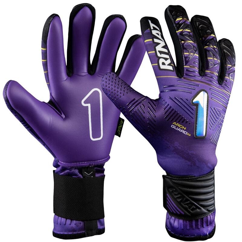 ARCH GUARD ALPHA Gant de Gardien de But de Football Adulte Violet Noir