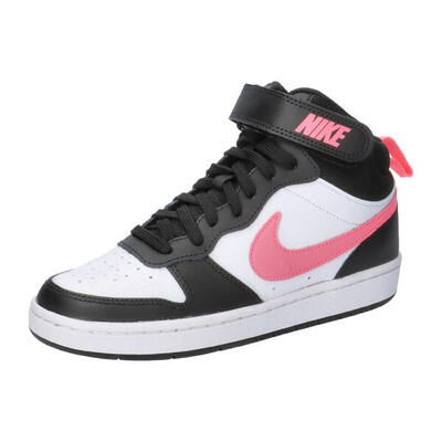 Sportschoenen kind nike court borough mid 2 zwart