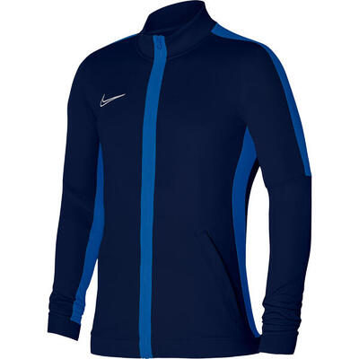 Nike dri-fit academy voetbal trainingsjack voor heren, obsidiaan/royal blauw