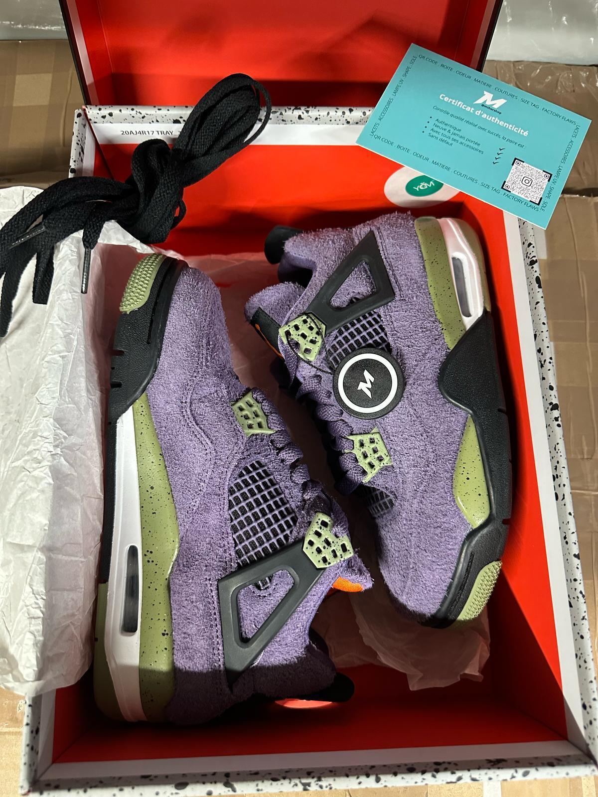 Jordan 4 Retro Canyon Purple (W) 2/4
