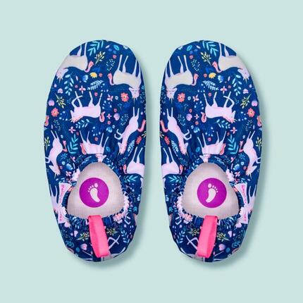 Chaussons intérieur, plage, piscine , aquatique- Licorne - enfant