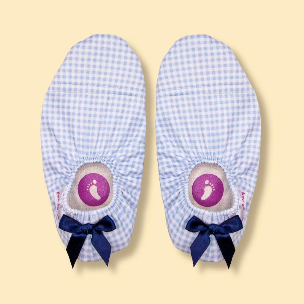 Water shoes pool or beach - slippers for kids- Booties - Gingham - unisex