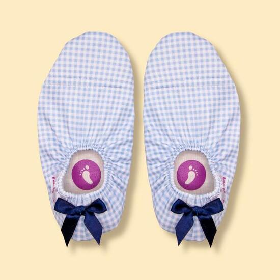 Chaussons intérieur, plage, piscine , aquatique - pantoufles - Vichy - enfant