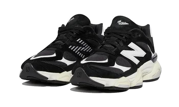 New Balance 9060 nero bianco Uomo - U9060AAA BLACK 3/4