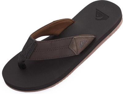 Slippers quiksilver coastal oasis ii bruin