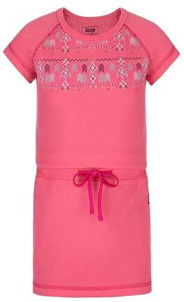 Robe de sport fille Loap Bacyella Rose
