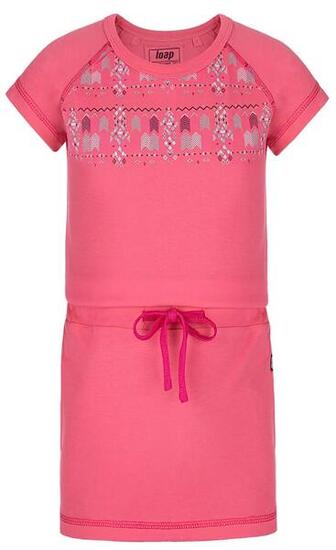 Robe de sport fille Loap Bacyella Rose