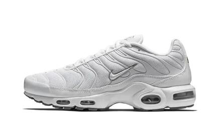 Nike Air Max Plus White Metallic Silver