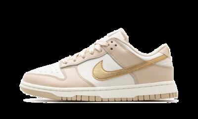 Scarpe - unisex - dunk low - phantom/metallic gold