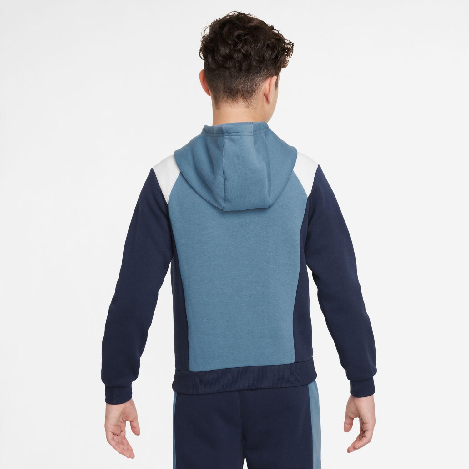 Felpa Bambino Nike Air Po blu 2/2