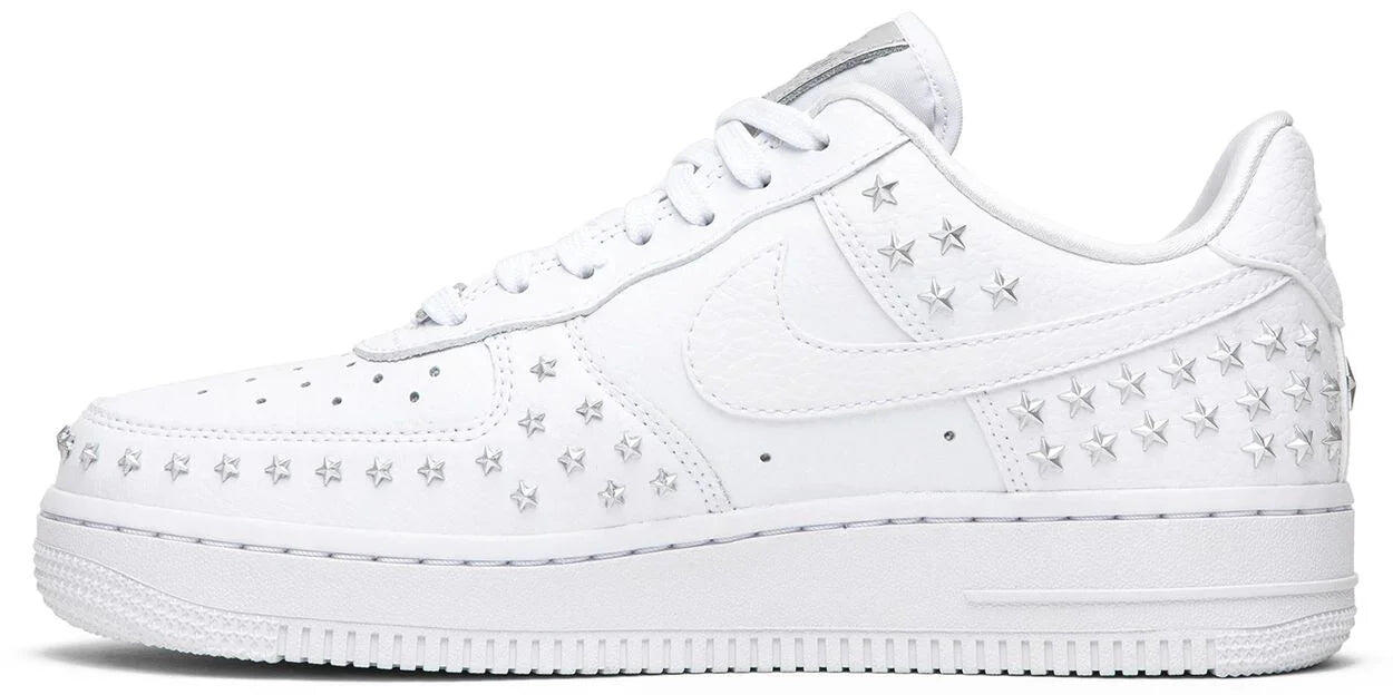 Chaussures femme Nike Air Force 1 '07 XX Studded blanc 2/5