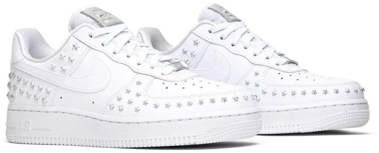 Chaussures femme Nike Air Force 1 '07 XX Studded blanc 5/5