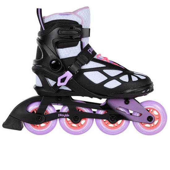 Jazda na rolkach freeskate Playlife Lancer White 84