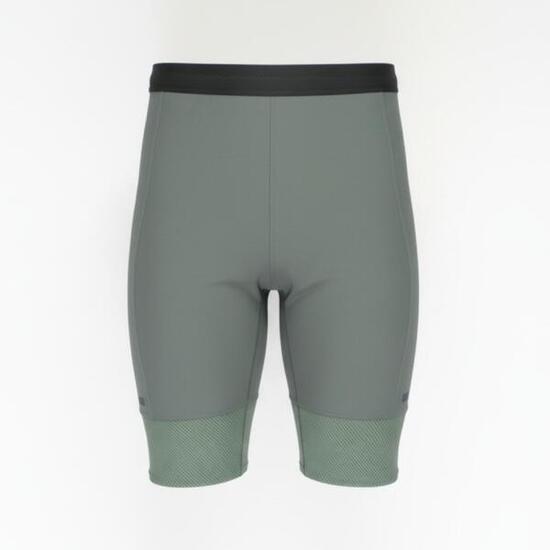 Hose Running Chill Short Tight in Grün